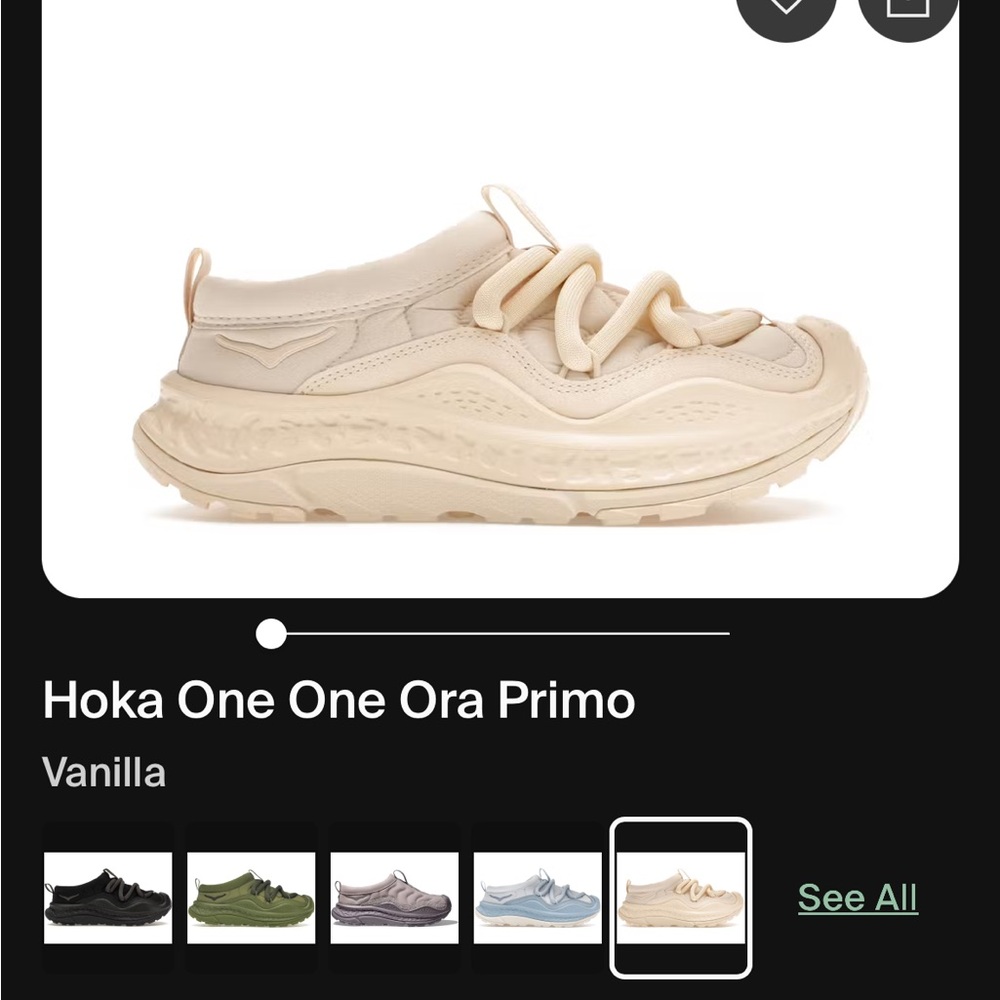 Hoka Ora Primo Sneakers - Vanilla